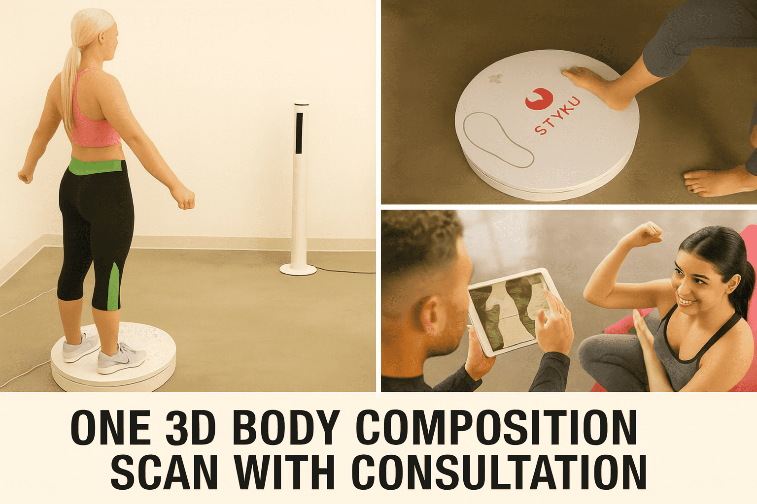 STYKU 3D DEXA Scan for Weight Loss, Nutrition, and Fitness